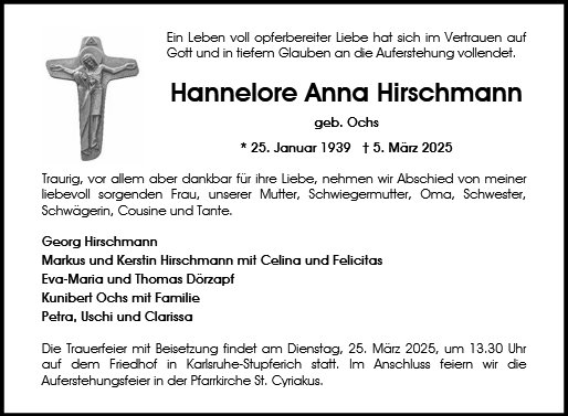Hannelore Hirschmann