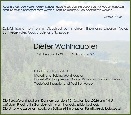 Dieter Wohlhaupter