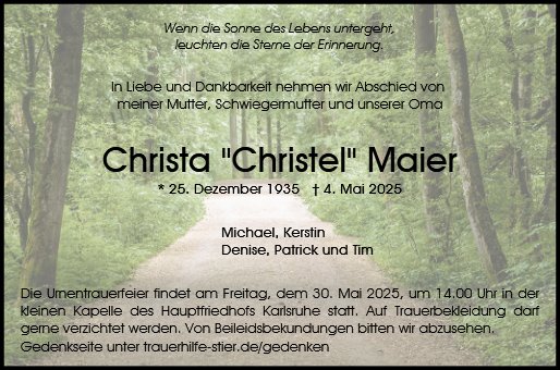 Christa Maier