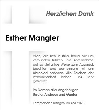 Esther Mangler