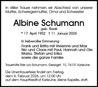 Albine Schumann