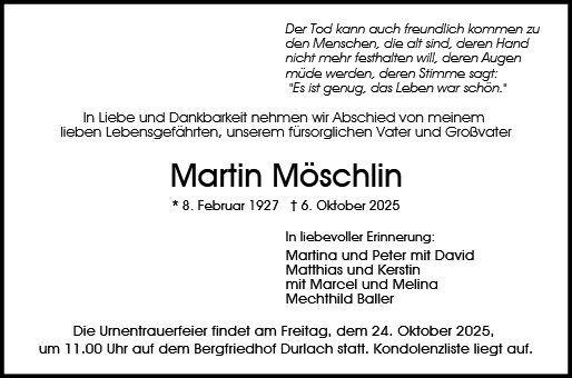 Martin Möschlin