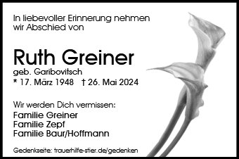 Ruth Greiner