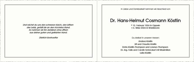 Hans-Helmut Köstlin