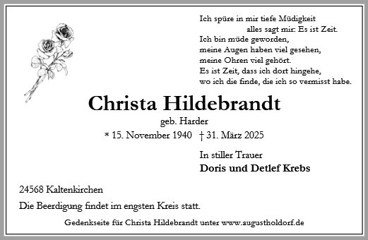 Christa Hildebrandt