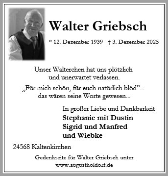 Walter Griebsch