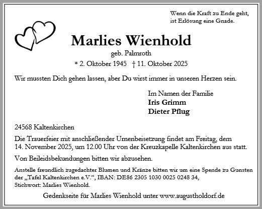 Marlies Wienhold
