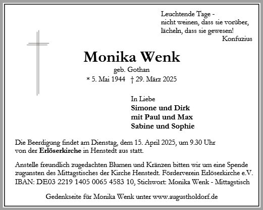 Monika Wenk