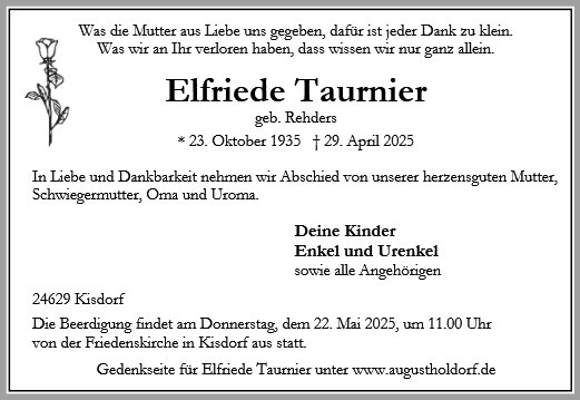 Elfriede Taurnier