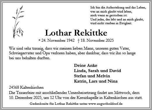 Lothar Rekittke