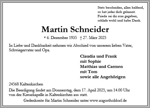 Martin Schneider