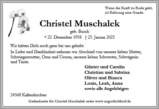 Christel Muschalek