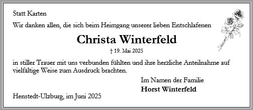 Christa Winterfeld
