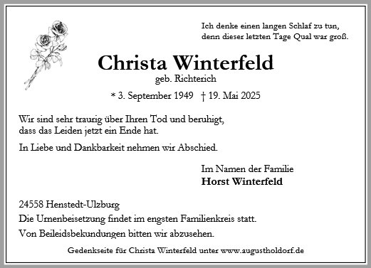 Christa Winterfeld