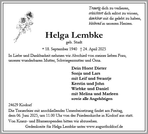 Helga Lembke
