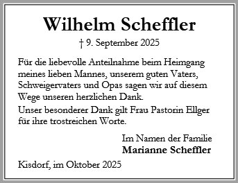 Wilhelm Scheffler