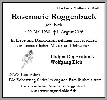 Rosemarie Roggenbuck