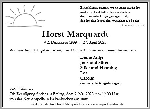 Horst Marquardt