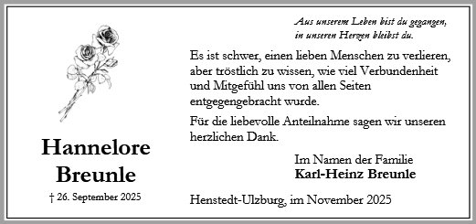 Hannelore Breunle