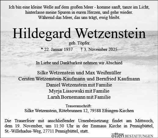 Hildegard Wetzenstein