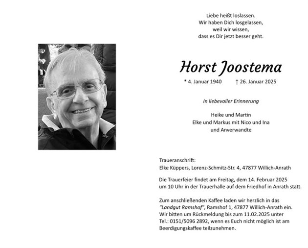 Horst Joostema