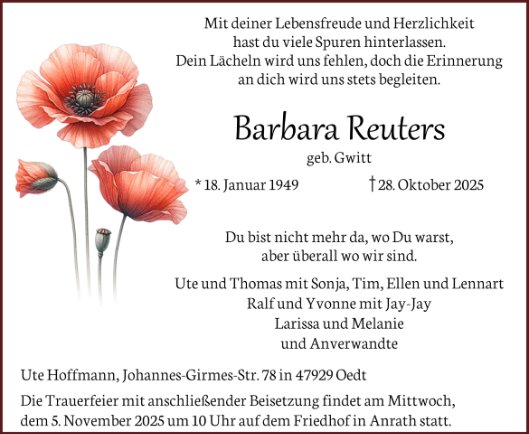 Barbara Reuters
