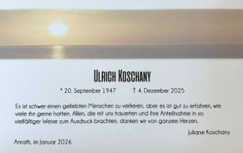 Ulrich Koschany