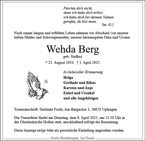 Wehda Berg