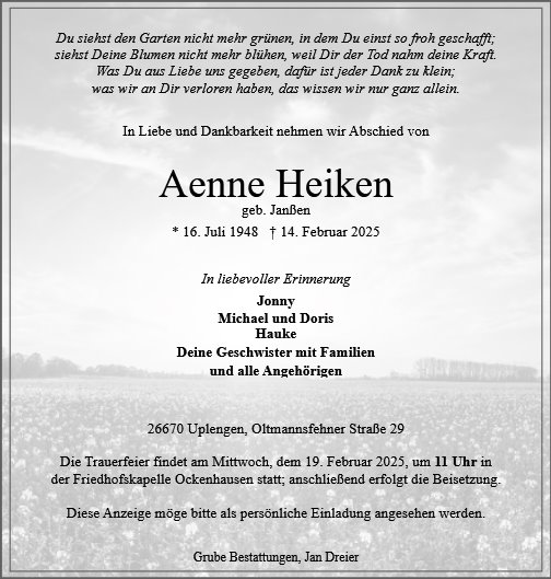 Aenne Heiken