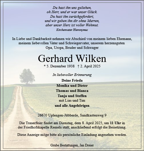 Gerhard Wilken
