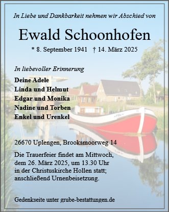 Ewald Schoonhofen