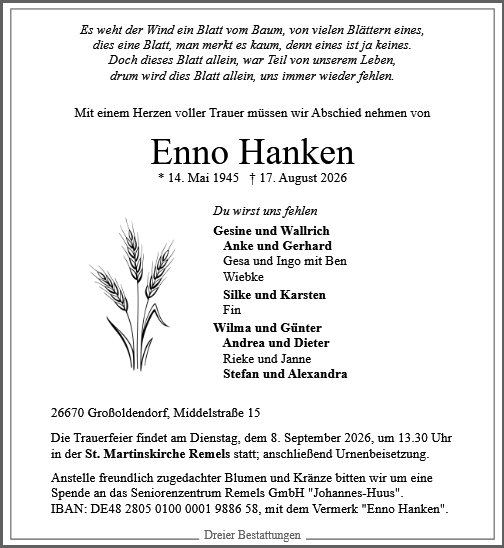 Enno Hanken