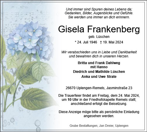 Gisela Frankenberg