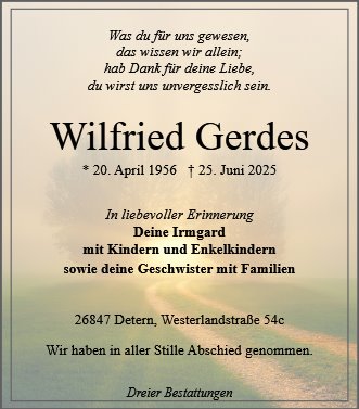 Wilfried Gerdes