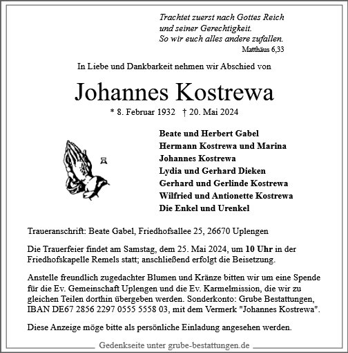 Johannes Kostrewa