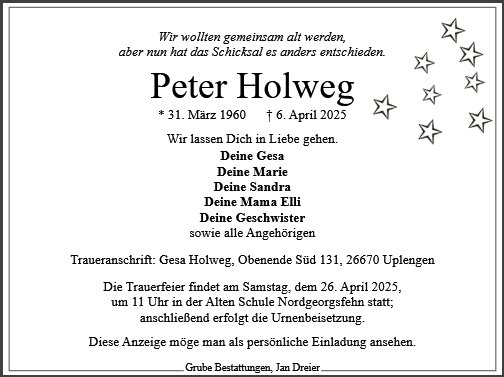 Peter Holweg