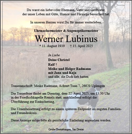 Werner Lubinus