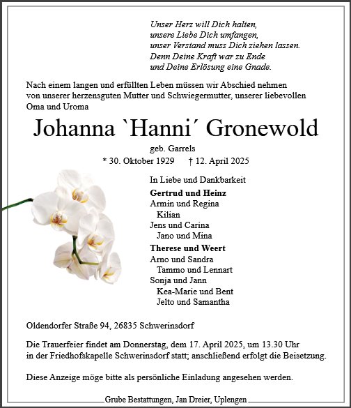 Johanna Gronewold