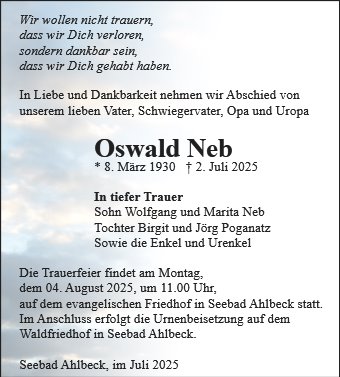 Oswald Neb