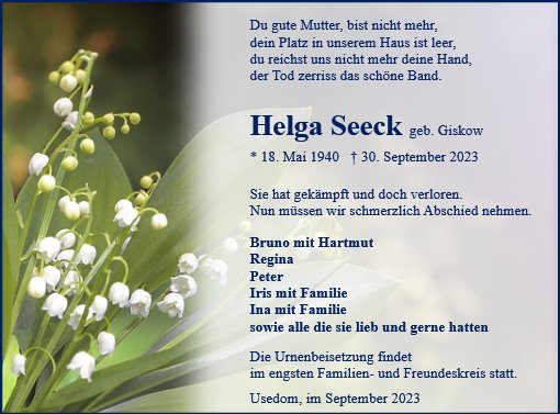 Helga Seeck