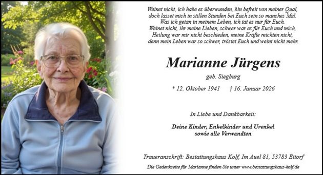 Marianne Jürgens