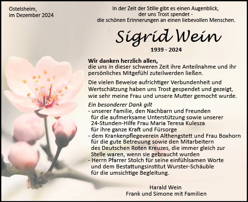 Sigrid Wein