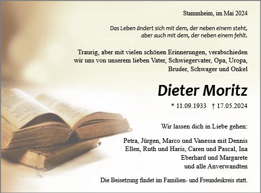 Dieter Moritz