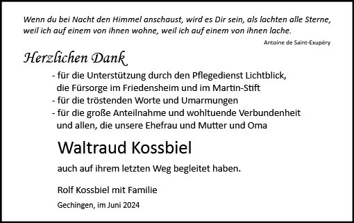 Waltraud Kossbiel