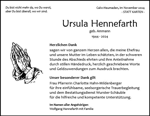 Ursula Hennefarth