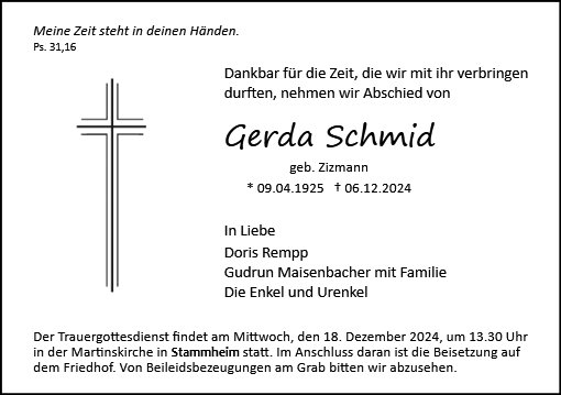 Gerda Schmid