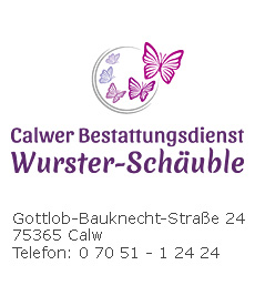 Calwer Bestattungsdienst GmbH & Co. KG 