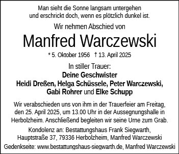 Manfred Warczewski