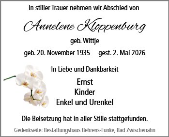 Annelene Kloppenburg