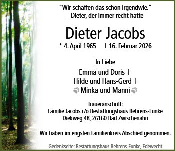 Dieter Jacobs